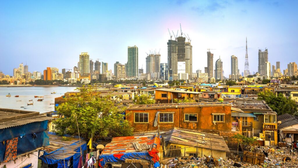 Modern India is the crossroads of luxury and poverty