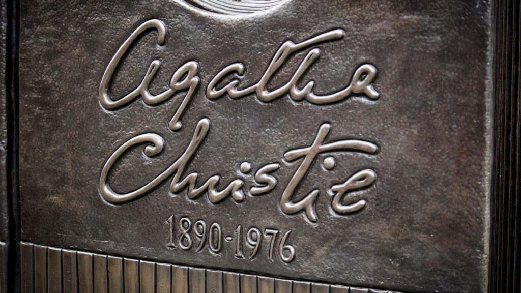 It's 135 years since Agatha Christie was born.