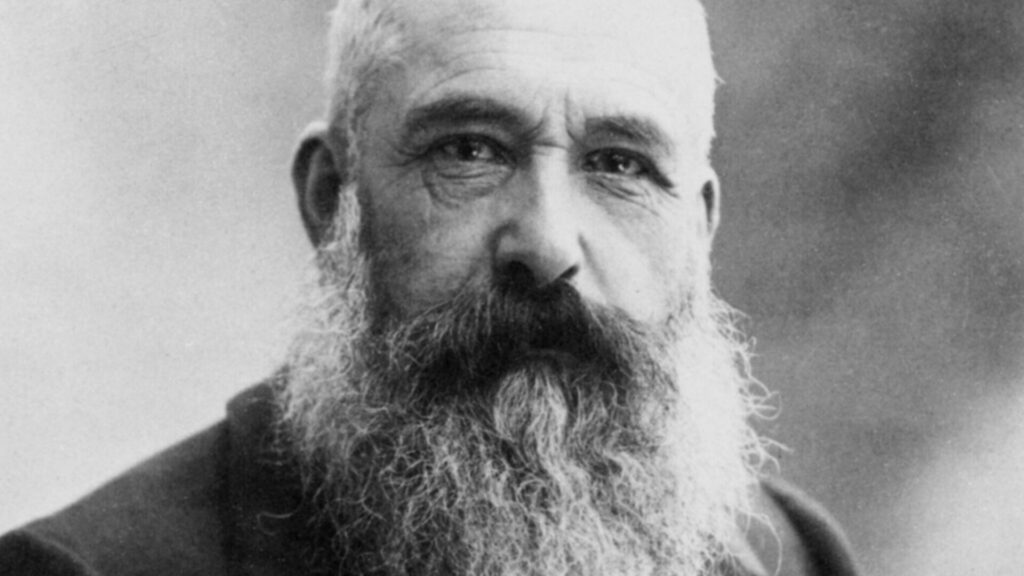 Claude Monet changed the perception of art.