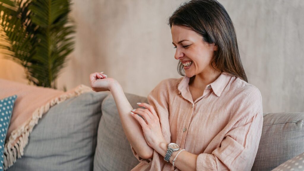 Itching can also be caused by a psychological condition.