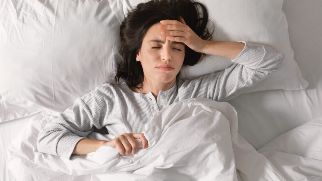 Lying on your back is beneficial if you are well supported, but can cause breathing difficulties.