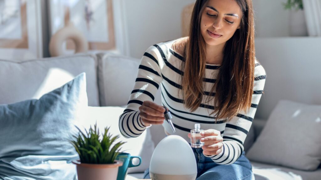 Aromatherapy can help you improve your mood.