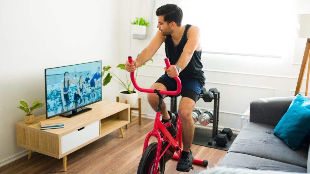 Make exercise fun. You can do these simple movement activities while watching the series
