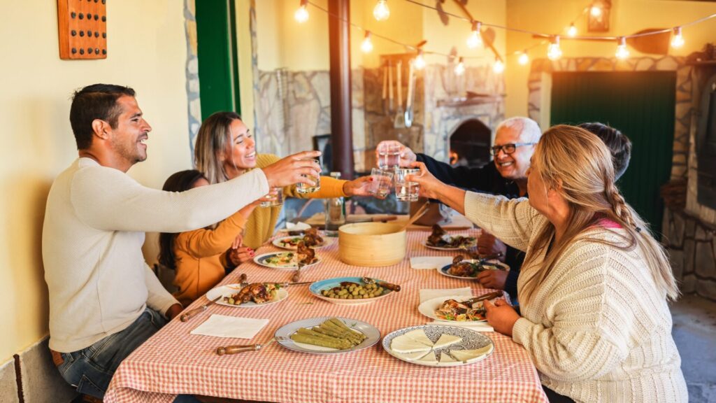 In Brazil, Christmas Eve is marked by a family dinner.