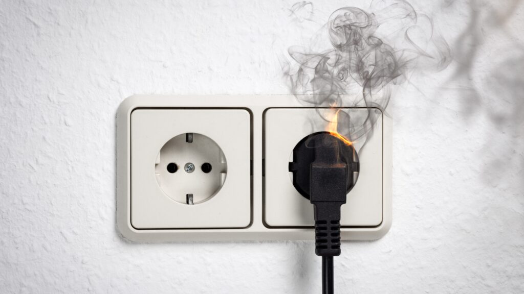 Devices that should always be unplugged after use or risk fire
