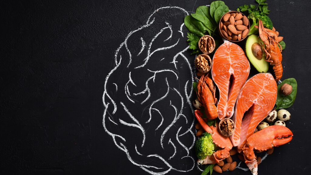 What you eat can affect the health of your brain.